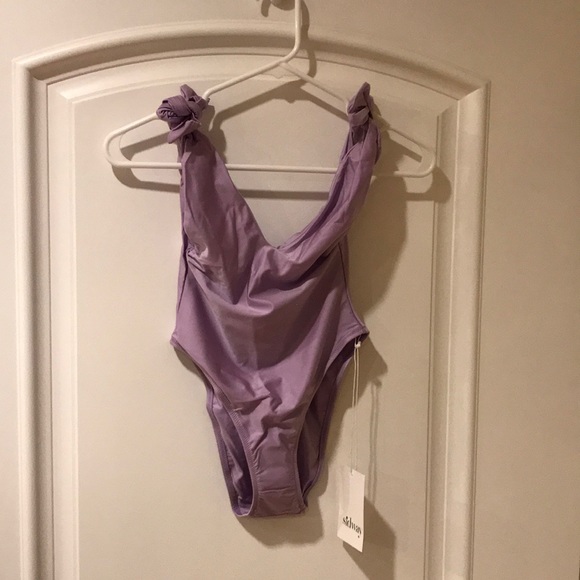 Sidway Anderson one piece-solid Lavendar size XS - Picture 4 of 12